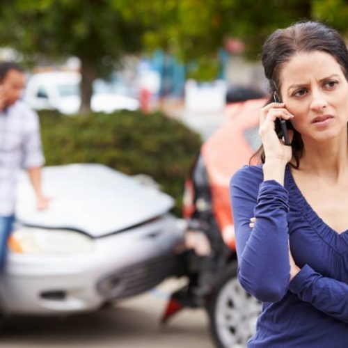 Calling about car accident